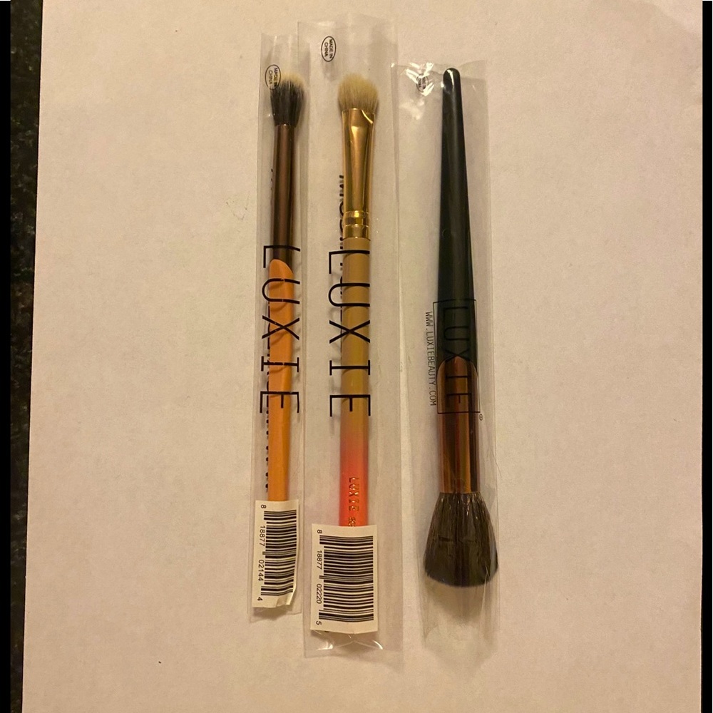 Three New LUXIE Makeup Brushes